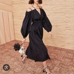 Ulla Johnson Spring/Summer 2022 Tahlia Dress in Black